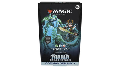 Magic The Gathering Commander: Tarkir: Dragonstorm Tarkir Dragonstorm Commander Deck - Temur Roar