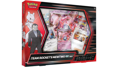 Pokemon Scarlet & Violet Promos Team Rocket's Mewtwo ex Box