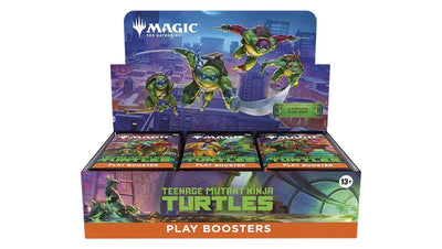 Pokemon Teenage Mutant Ninja Turtles Play Booster Display