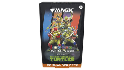 Pokemon Teenage Mutant Ninja Turtles Commander Deck Turtle Power!