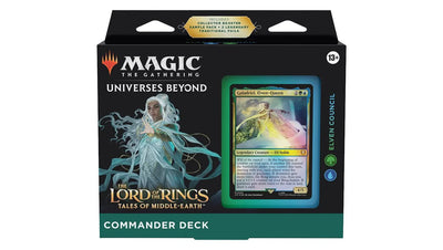Magic The Gathering Commander: The Lord of the Rings: Tales of Middle-earth The Lord of the Rings Tales of Middle-earth Commander Deck - Elven Council