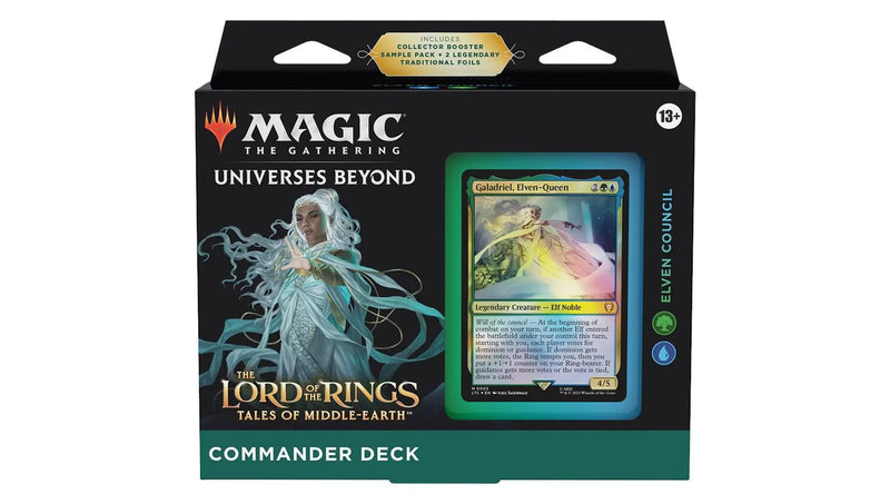Magic The Gathering Commander: The Lord of the Rings: Tales of Middle-earth The Lord of the Rings Tales of Middle-earth Commander Deck - Elven Council