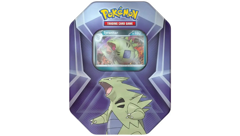Pokemon Triple Whammy Tin Tyranitar