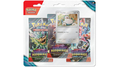 Pokemon Twilight Masquerade 3-Pack Blister Snorlax