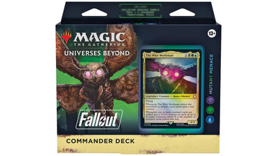 Magic The Gathering Universes Beyond: Fallout Universes Beyond Fallout - Mutant Menace Commander Deck