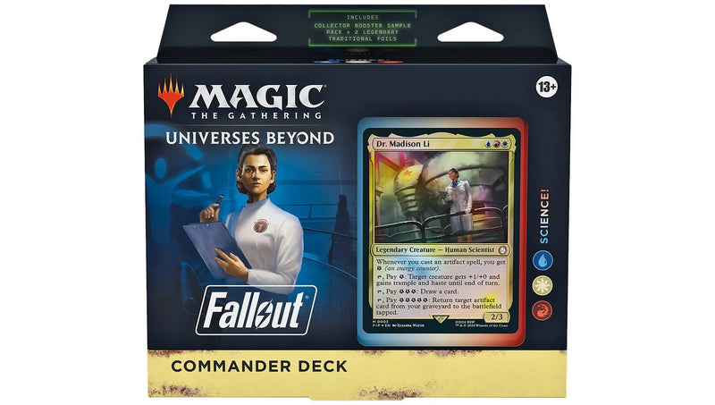 Magic The Gathering Universes Beyond: Fallout Universes Beyond Fallout - Science! Commander Deck