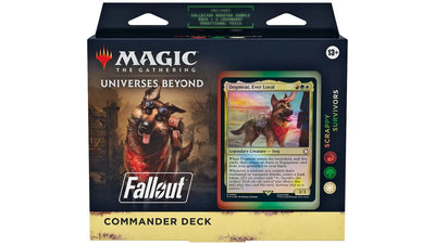 Magic The Gathering Universes Beyond: Fallout Universes Beyond Fallout - Scrappy Survivors Commander Deck