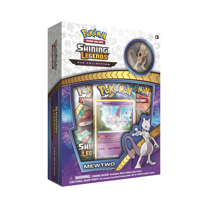Shining Legends Pin Collection Mewtwo