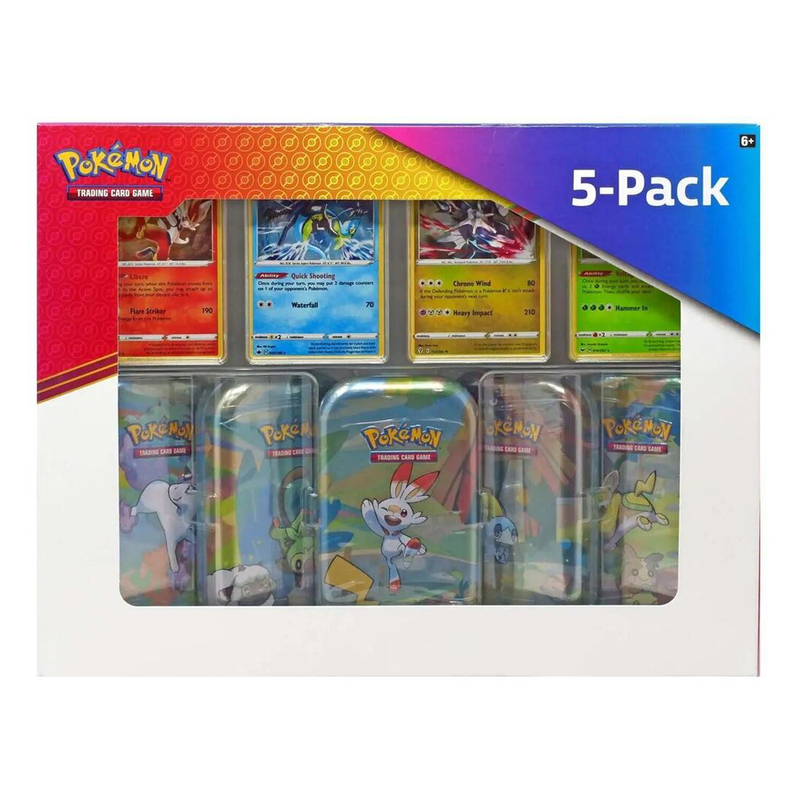 Galar Pals Mini Tins 5-Pack