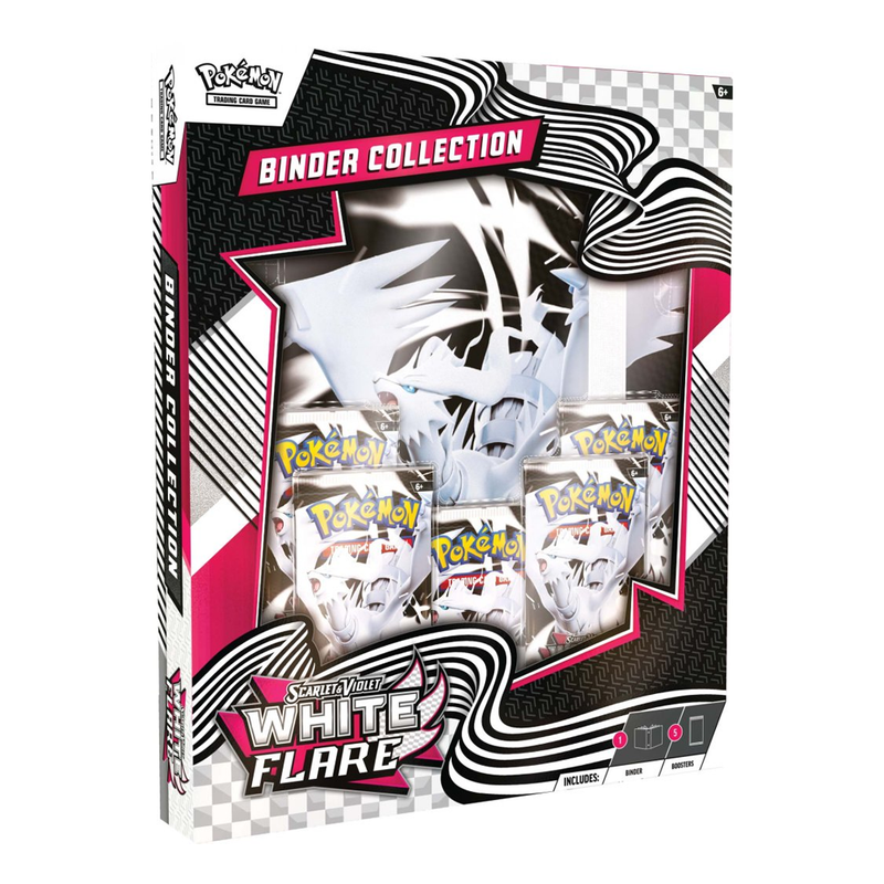 White Flare Binder Collection