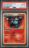 #100 EMBOAR-HOLO PSA 8