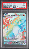 #074 FA/CHARIZARD VMAX PSA 9