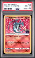 #11 RADIANT CHARIZARD PSA 10
