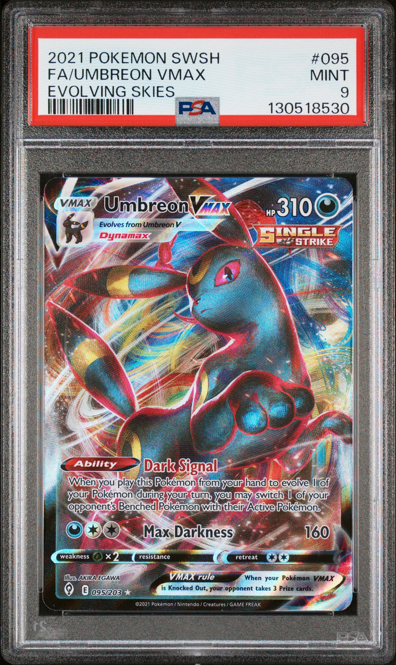 #095 FA/UMBREON VMAX PSA 9