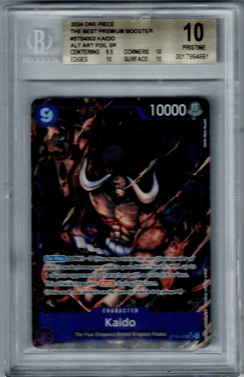 One Piece ST04 Kaido #003 BGS 10
