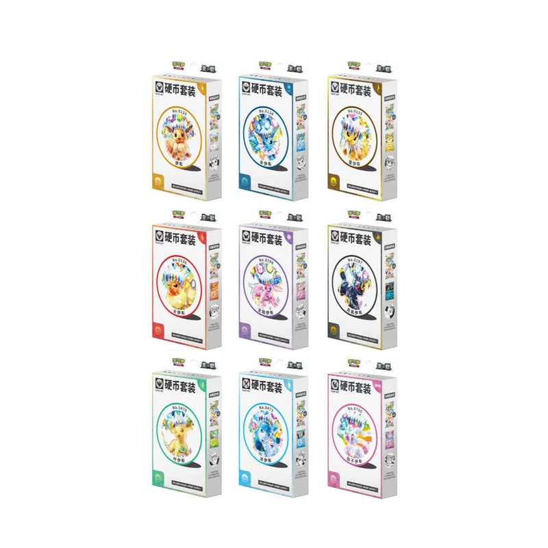 Pokemon Chinese Great Crystal Grand Gathering Coin Set (Assorted)- Chinese