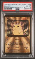 #58 PIKACHU PSA 8