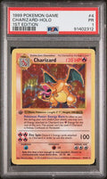 #4 CHARIZARD-HOLO PSA 1