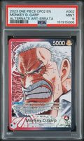 #2 MONKEY D. GARP PSA 9