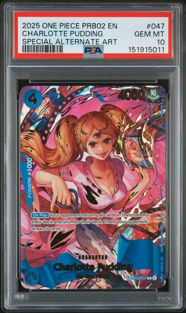#47 CHARLOTTE PUDDING PSA 10