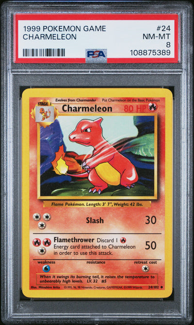 #24 CHARMELEON PSA 8