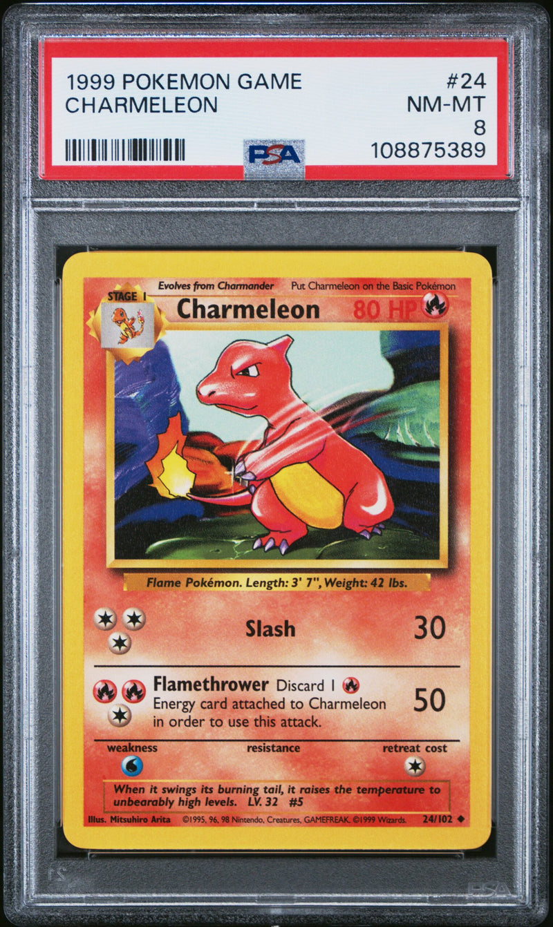 #24 CHARMELEON PSA 8