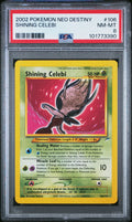 #106 SHINING CELEBI PSA 8