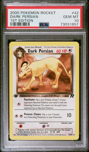 #42 DARK PERSIAN PSA 10